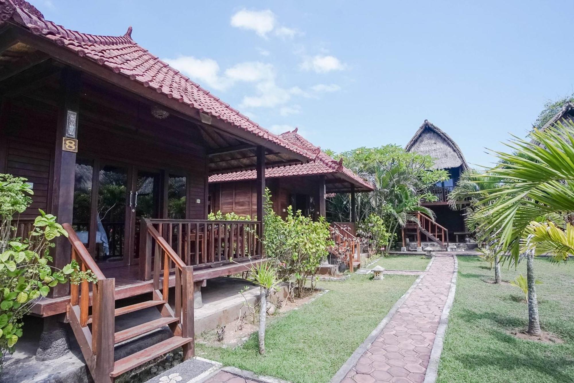 Abian Huts Dream Beach Lembongan Екстер'єр фото