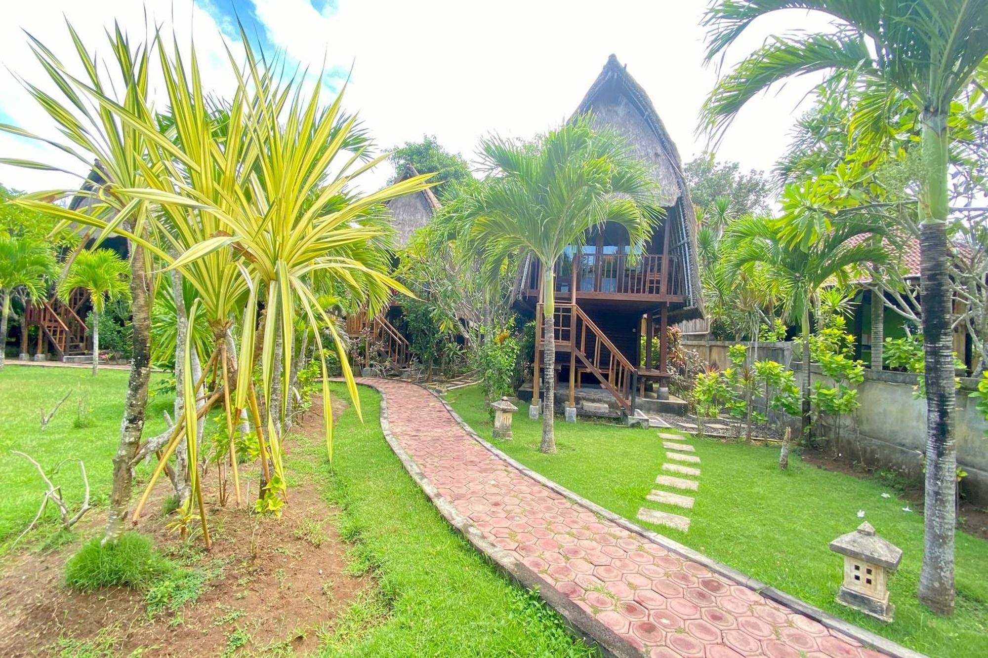 Abian Huts Dream Beach Lembongan Екстер'єр фото
