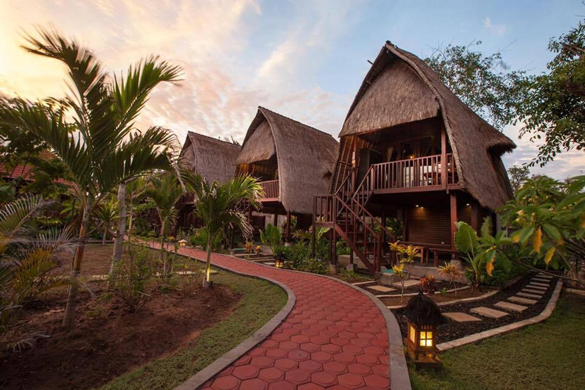 Abian Huts Dream Beach Lembongan Екстер'єр фото